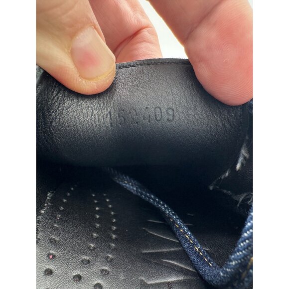 Loewe Campo Boat Shoes in Washed Denim Blue - Picture 6 of 12